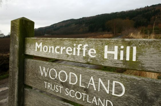 Moncrieff Hill features in the new booklet.