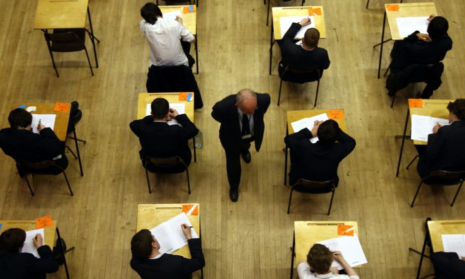 Pupils from deprived backgrounds in Tayside and Fife were less likely to achieve Higher qualifications than those in wealthier areas
