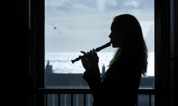 One of the young performers in this year's March festival.