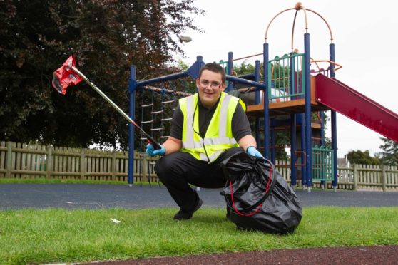 James Anderson is at the forefront of the Angus litter fight