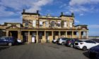 Burntisland Old Station House, where the plaque will feature prominently on the front wall.