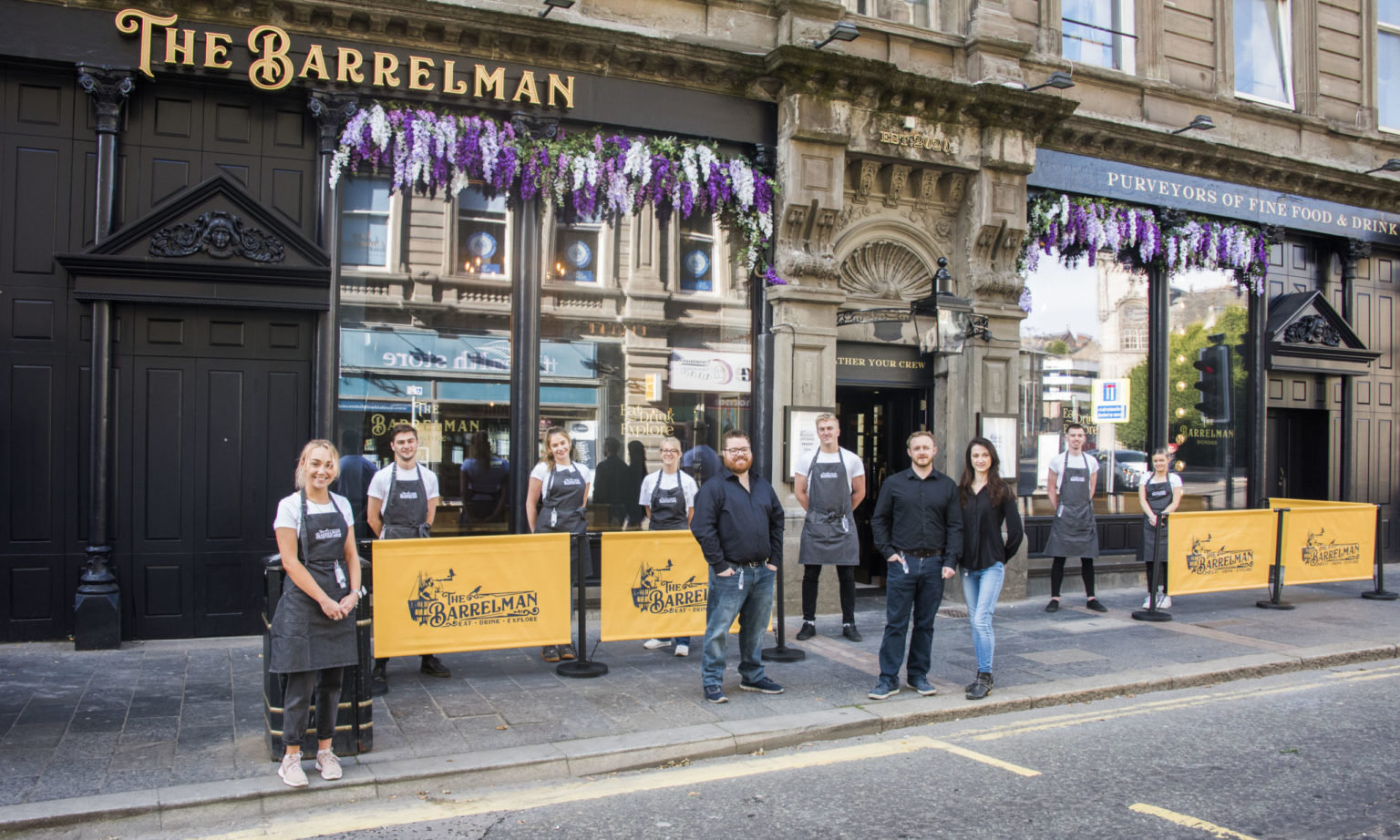 Former Mercantile bar in Dundee reopens as The Barrelman following £