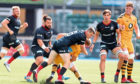 Mandatory Credit: Photo by Matthew Impey/Shutterstock (10766752n)
Owen Farrell of Saracens is sent off for this high tackle on Charlie Atkinson of Wasps in the 2nd half
Saracens v Wasps, Rugby Union, Gallagher Premiership, Allianz Park, Hendon, London, UK - 05/09/2020