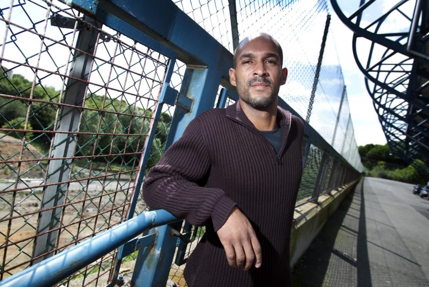 Claude Anelka who was director of football at Raith Rovers.