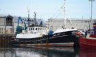 The Fishing boat Acorn INS 237 in Peterhead Harbour
Picture by Paul Glendell.
