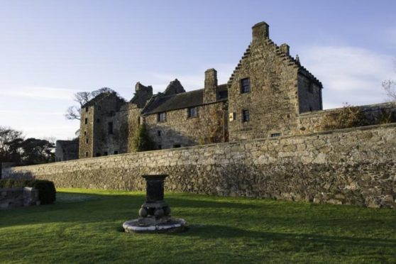 Aberdour Castle.