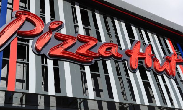 A Pizza Hut restaurant.