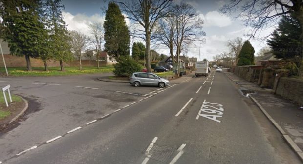The area the accident happened on Coupar Angus Road. Picture from Google.