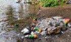 Dirty campers leave litter at Loch Tummel