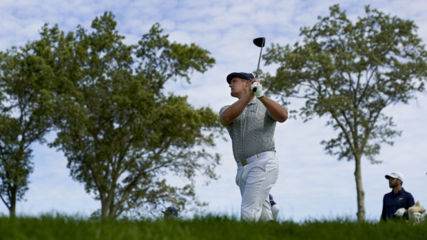 Bryson DeChambeau at Winged Foot.