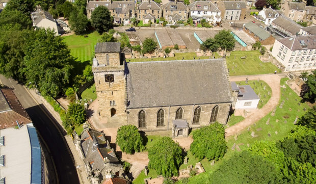 Kirkcaldy Old Kirk is just one of the few still open for physical visits this weekend.