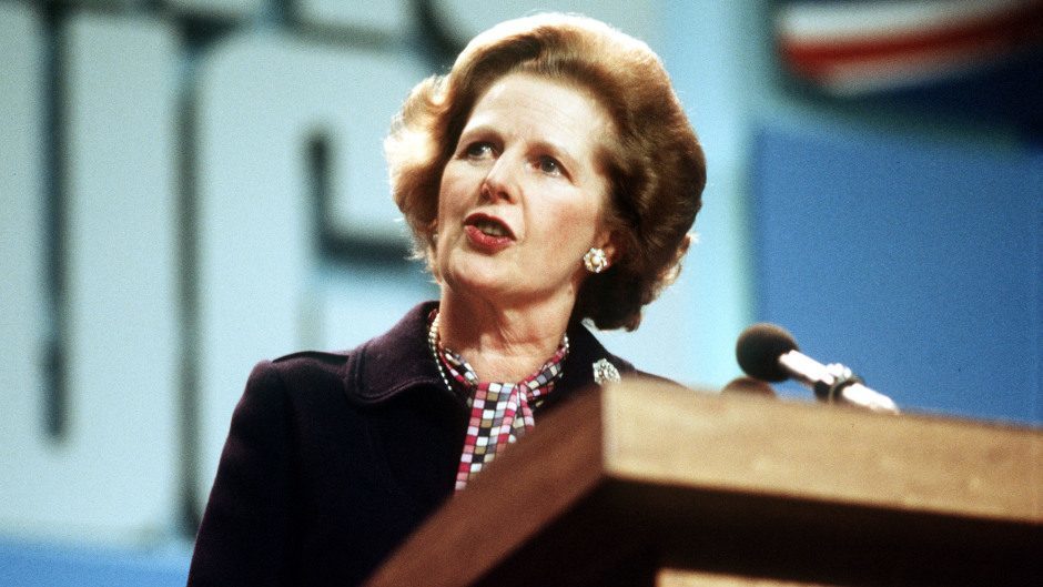 Margaret Thatcher.