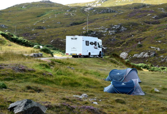 Mark Ruskell MSP has called on greater action on "dirty campers".