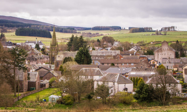 Blackford was hit by a 2.5 magnitude earthquake.