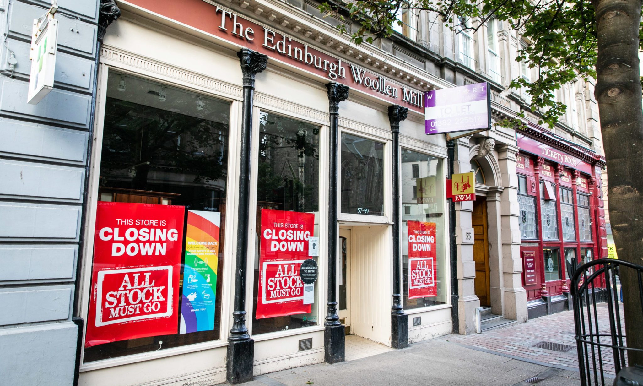 Dundee clothing shop to close as soon as new tenant is found