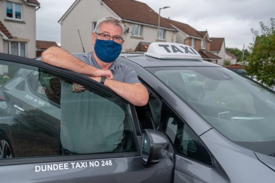 Graeme Stephen, chairman of Dundee Taxi Association