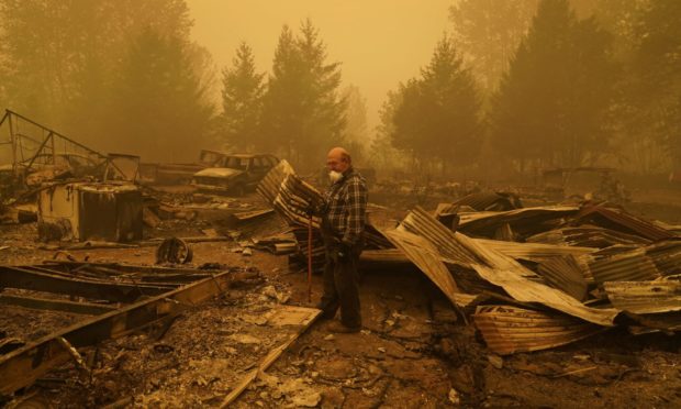 Climate change has been blamed for the recent wildfires in America