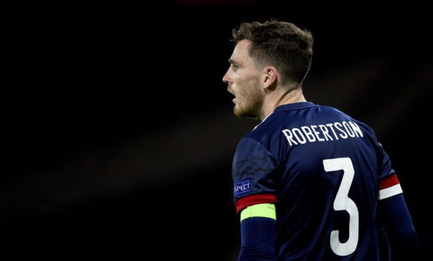 Scotland captain Andy Robertson.