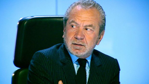 Lord Sugar on The Apprentice