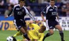 Mike Yates in action for Dundee.