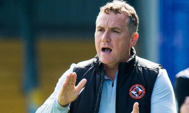 Dundee United manager Micky Mellon.