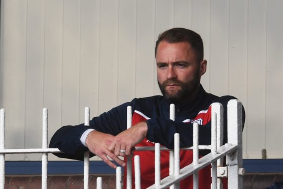 Dundee manager James McPake.