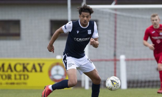 Osman Sow made his Dundee debut at Brora Rangers.