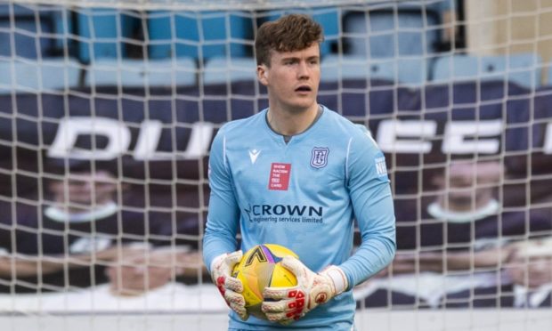 Calum Ferrie made his first league start in two years for Dundee against Morton.