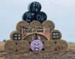 Lower Speyside YFC’s little piggies bale art creation won top prize in the SAYFC competition.