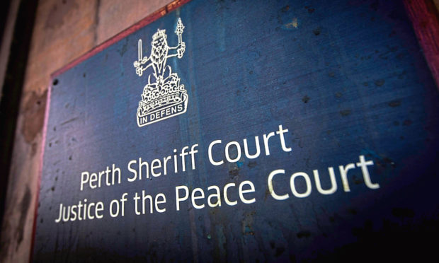 Perth Sheriff Court.