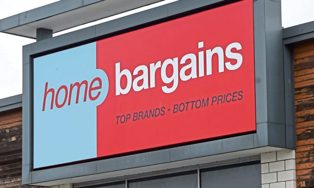 A Home Bargains store.