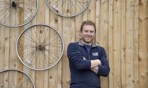 Andrew Donaldson of Comrie Croft. Image: Sandy Young Photography.