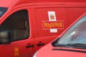 A Royal Mail delivery van.