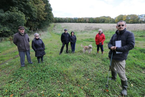 Residents are fighting the plan for a new crematorium on farmland at Duntrune.