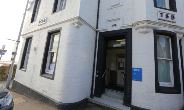 The TSB bank in Anstruther.