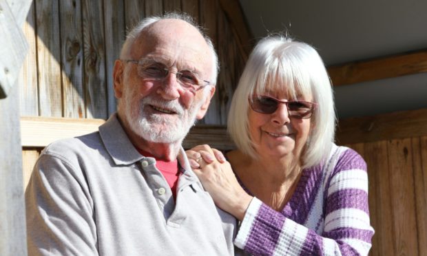 John Cubin, age 81 and his wife Nancy, age 71.