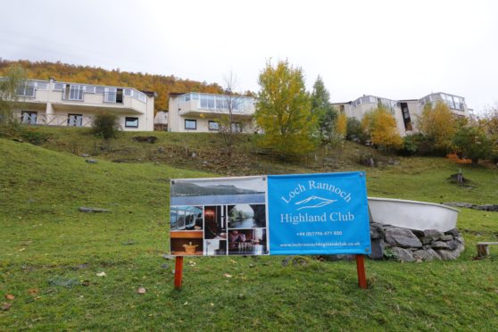 Loch Rannoch Highland Club.