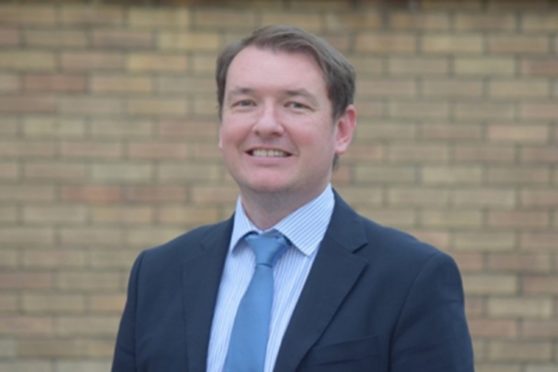 NHS Fife medical director Dr Chris McKenna.