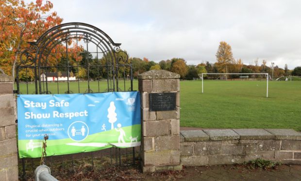 Davie Park football grounds in Rattray