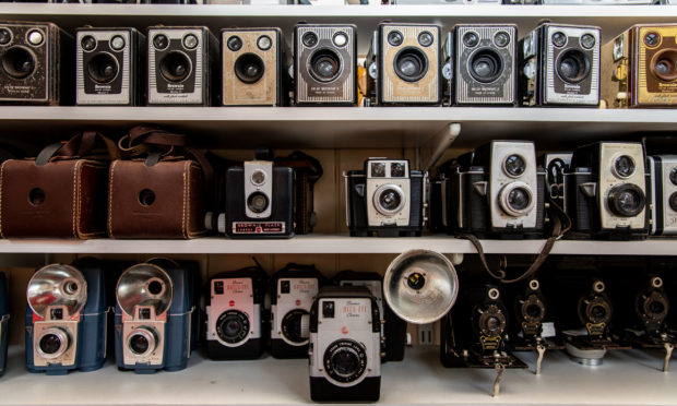 Items from the Jim Matthew Camera Collection in St Monans