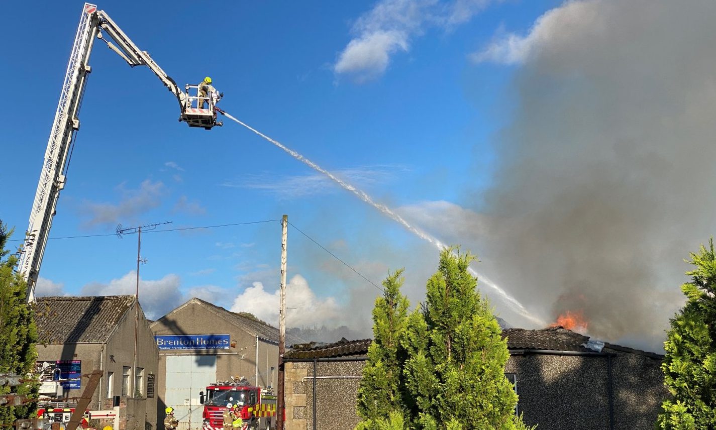 VIDEO Residents flee home as cottage gutted by fire in Fife The Courier