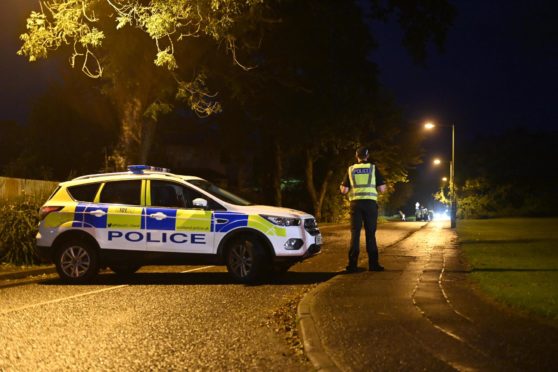 The A9 had been closed due to a police incident.