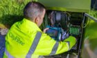 CityFibre works are going on across Dundee.