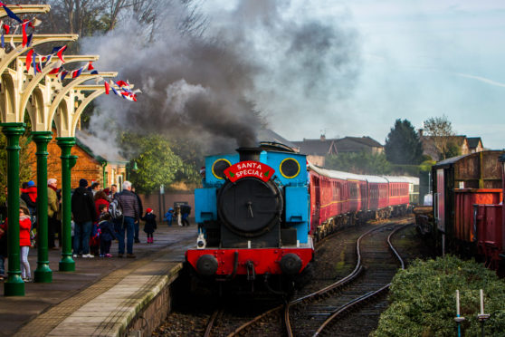 The Santa Specials are among the railway's most popular services.
