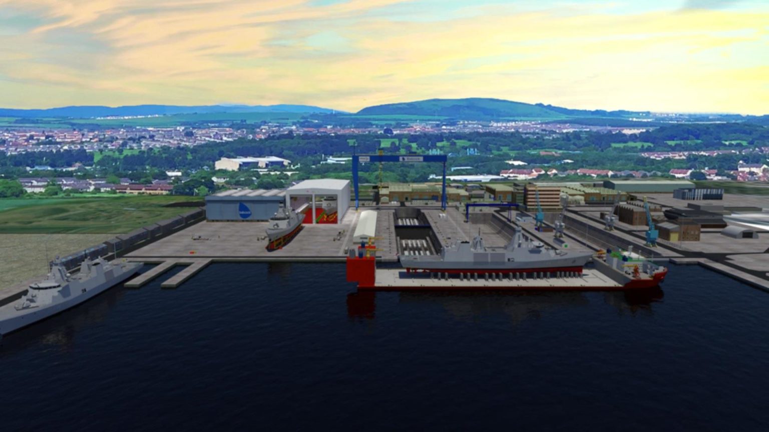 £1.25bn contract to build five Type 31 warships at Rosyth 'will support