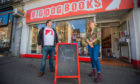 Precious Sparkle owner Dawn Fruge and Big Dog Books owner Stuart Kane support a youth employment initiative in Perth.