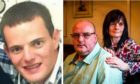 Allan Bryant Jnr (left) and his parents (right).
The Bryant family have been subject to disgusting harassment by McInroy.