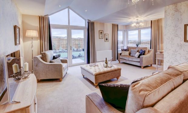 Inside Campion Homes' Bryony Meadow development in Dairsie.