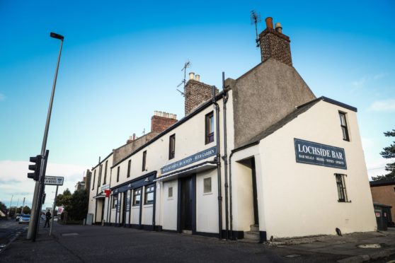 The Lochside Bar in Montrose.