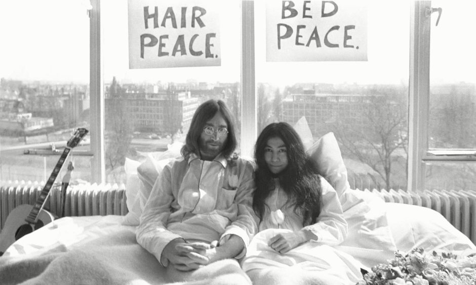 John and Yoko.